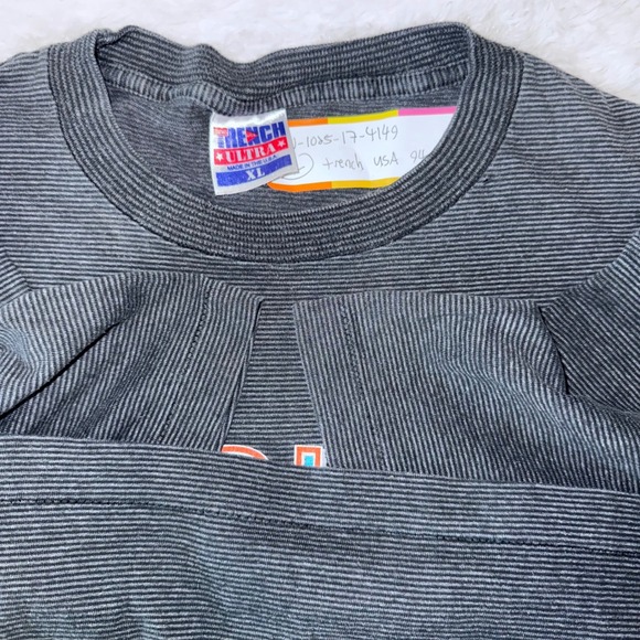 Vintage 90s Miami Dolphins Football NFL T Shirt XL Trench made in USA - Picture 4 of 5